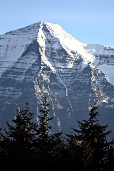 Monte Robson na bela Colúmbia Britânica — Fotografia de Stock