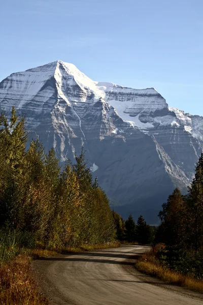 Mount Robson gyönyörű Brit Columbia — Stock Fotó