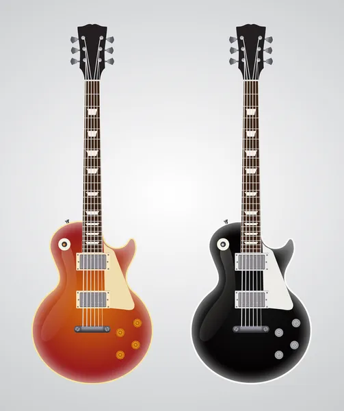 Guitarras elétricas vetoriais —  Vetores de Stock