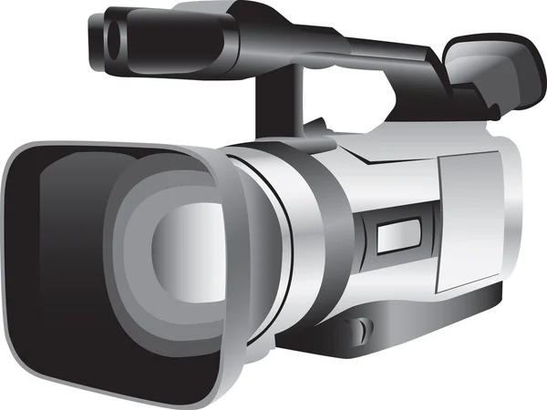 Bebilderte Videokamera — Stockvektor