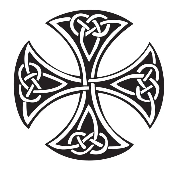 Keltisches Kreuz — Stockvektor