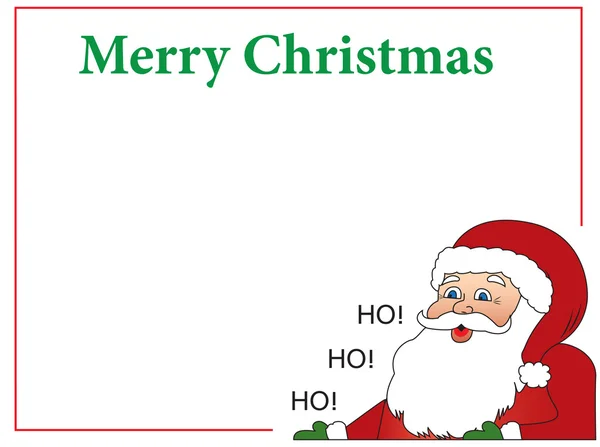 Joyeux Noël carte — Image vectorielle