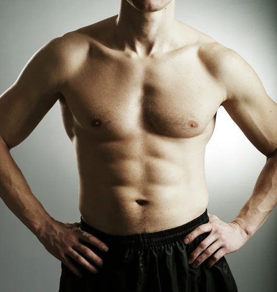 Fitness Mann Körper — Stockfoto