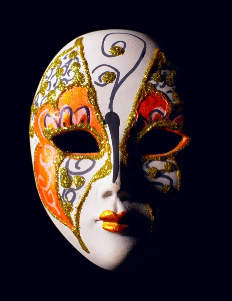 Smuk venetiansk maske - Stock-foto