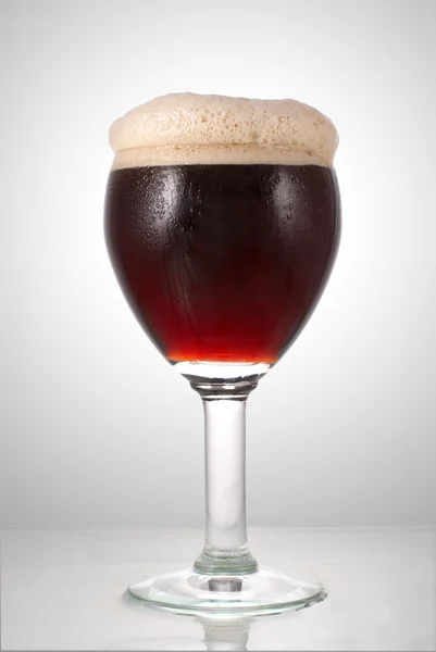 Glass Dark Beer — Stock Photo, Image