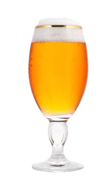 白ビールのグラス — ストック写真