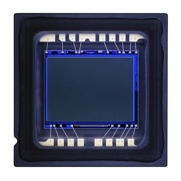 CCD czujnik makrofotografii — Zdjęcie stockowe