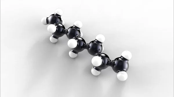 Моделирование молекул — стоковое фото