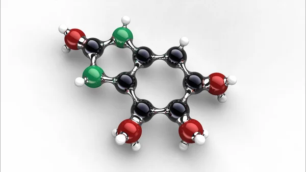 Molecule modelisation — Stock Photo, Image