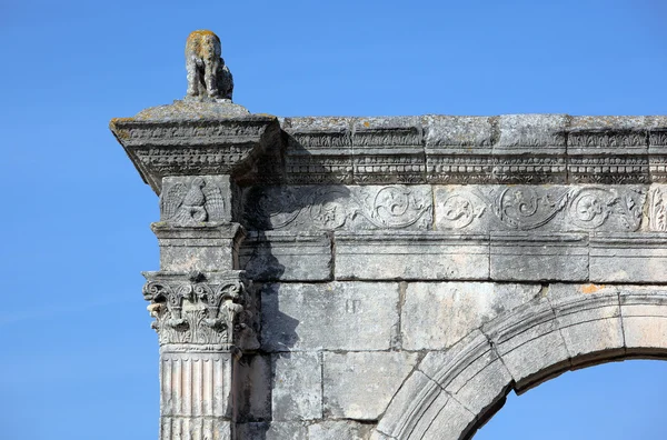 Detail of a old Roman bridge — Stock Photo, Image
