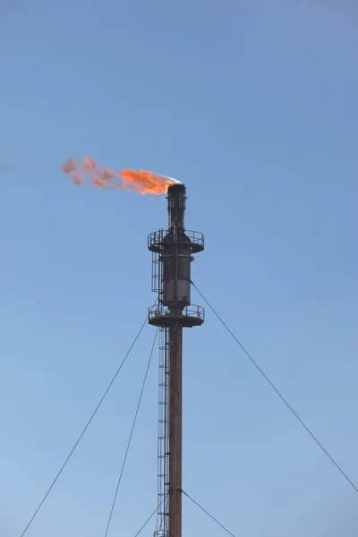 Gas flare — Stock Photo, Image