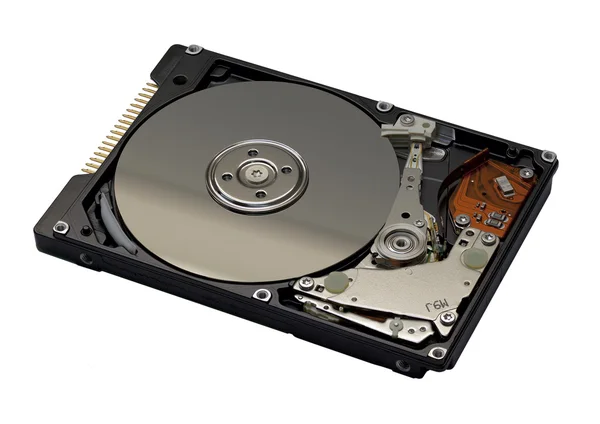Disc hard disk deschis — Fotografie, imagine de stoc