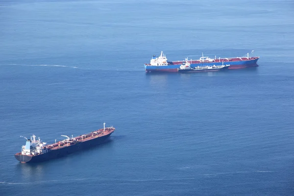 Три танкера — стоковое фото
