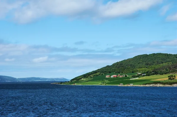 stock image A fjord at Norway