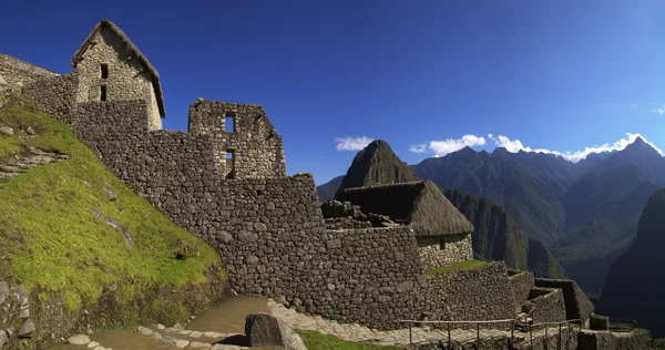 Machu Picchu entrada principal — Fotografia de Stock