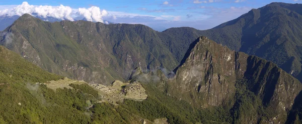 Machu Picchu de sungate Inti Punku — Fotografia de Stock