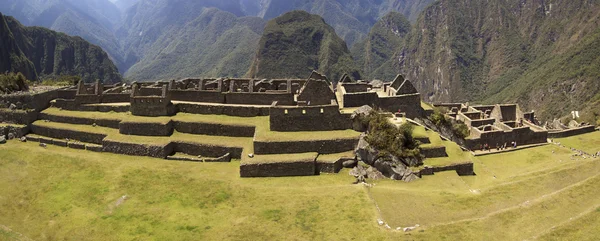 Machu Picchu Tres Puertas grupo de ruinas — Foto de Stock
