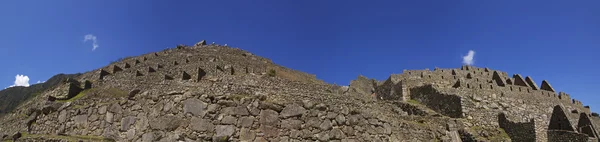 Panorama ruiny machu picchu — Zdjęcie stockowe