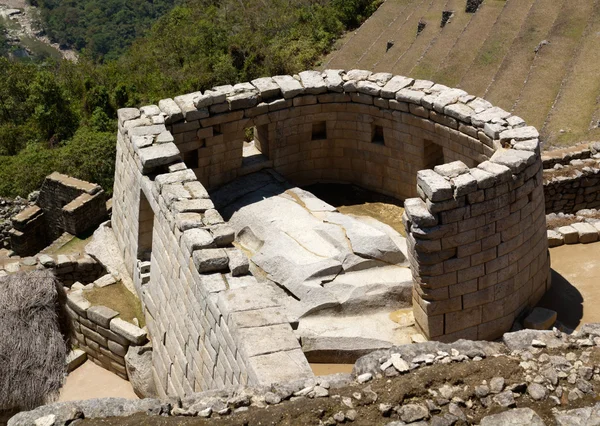 Храм Сунь в Мачу-Пикчу — стоковое фото