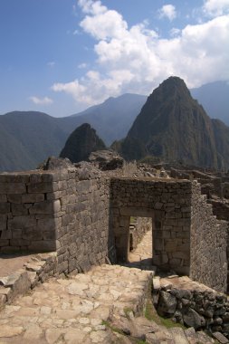 Machu picchu ana kapısı