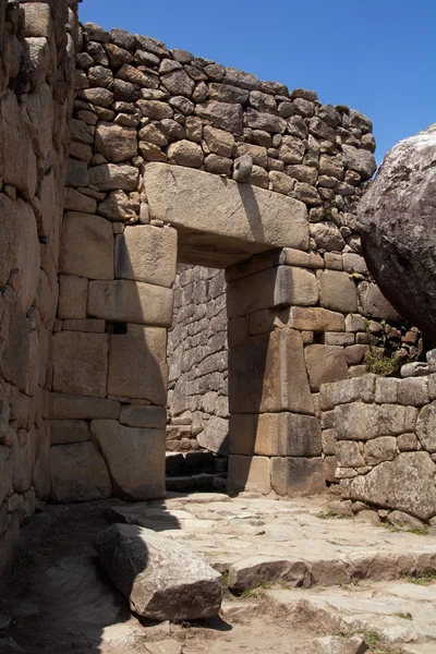 Cancello principale Machu Picchu — Foto Stock