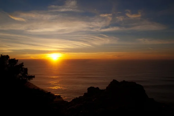 Cabo Espichel por do sol — Fotografia de Stock