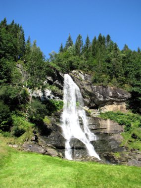 Waterfall in Norway clipart