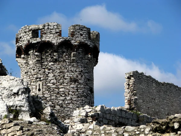 Ruinerna av slottet i Polen — Stockfoto