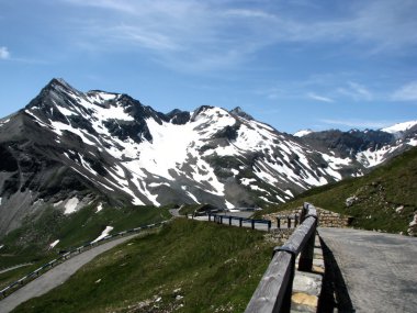 Grossglockner in Alps clipart