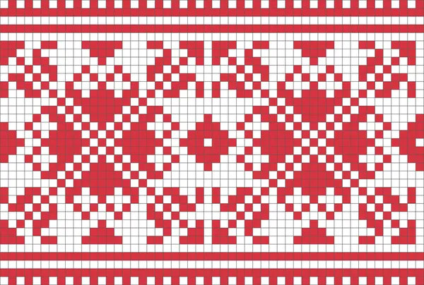 Ethnic Ukrainian ornamental pattern #6 — Stock Vector