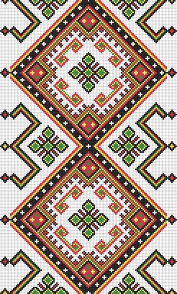 Ornamento étnico ucraniano sin costuras, # 9, vector — Archivo Imágenes Vectoriales