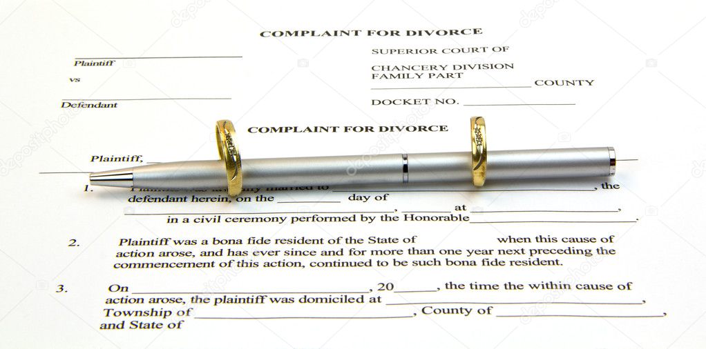 Complaint for Divorce Paper