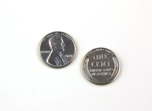 Münzen - Pfennige oder Cent — Stockfoto