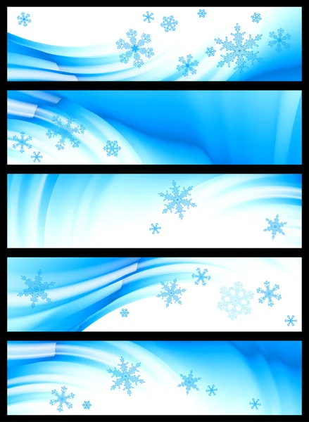 Χειμώνα banner, διάνυσμα — Διανυσματικό Αρχείο