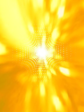 Abstract sunshine, vector clipart