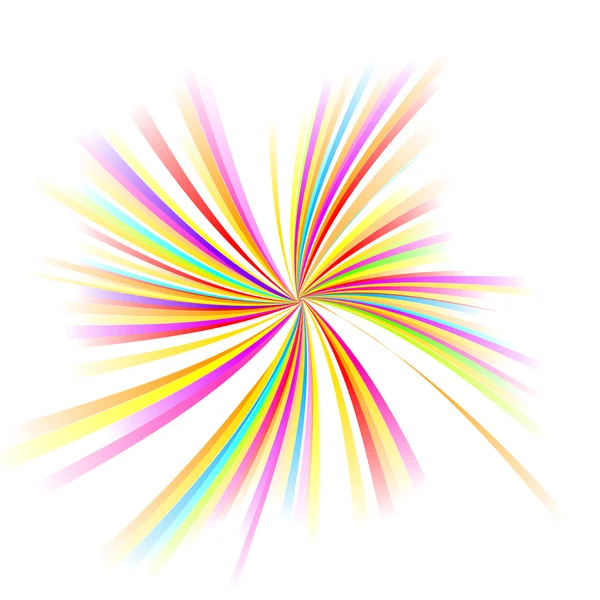 Clolrful ränder, vektor abstrakt bakgrund — Stock vektor