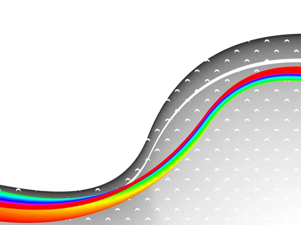 Цветные 3ds линии, векторный фон — стоковый вектор