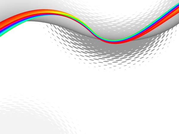 Färgglada våg, vektor bakgrund — Stock vektor