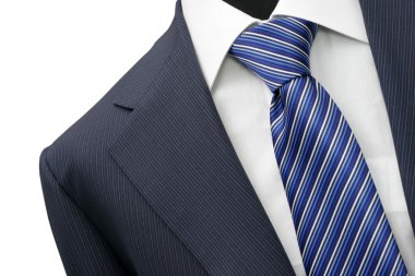 Suit detail on shop mannequins clipart