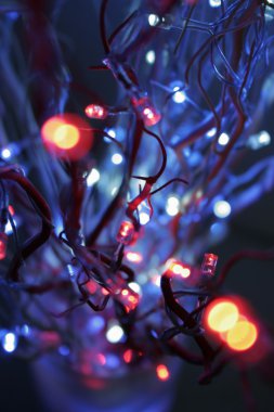 Christmas lights clipart