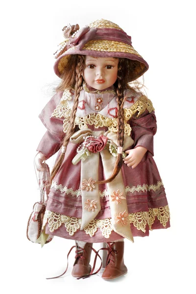 Дівчина лялька — стокове фото