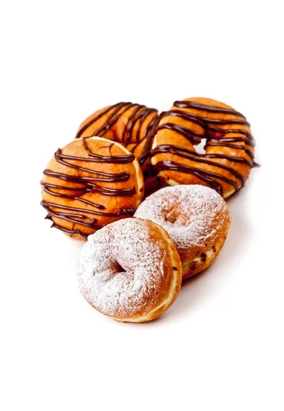 Delicious Frosted Donuts — Stock Photo, Image