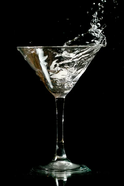 Martini splash — Stockfoto