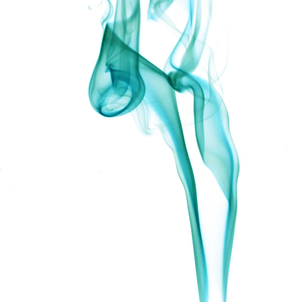 Modrý Kouř Abstraktní Pozadí Zblízka — Stock fotografie