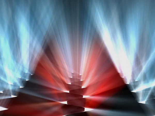 Abstract Background Red Blue Volume Light — Stock Photo, Image