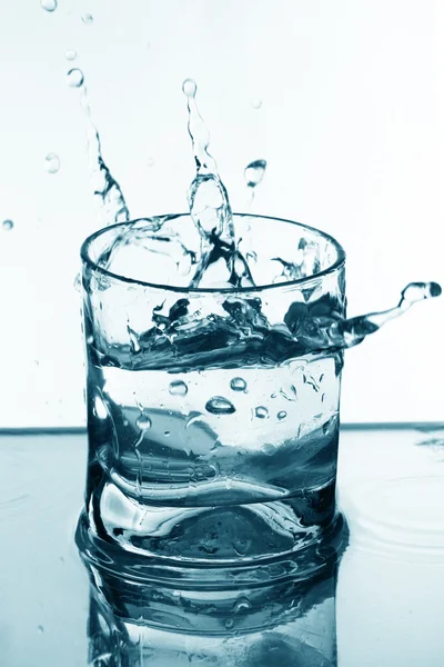 Vodka splash — Stock Photo, Image