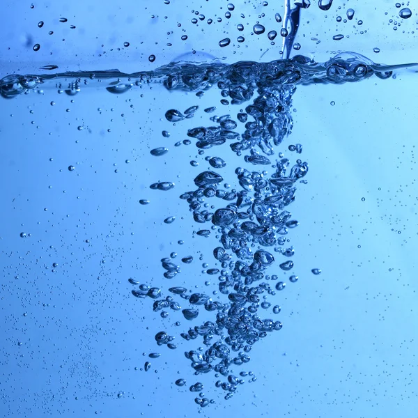 Макро Пузырьков Воды Закрыть — стоковое фото
