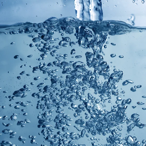 Makro Pęcherzyki Wody Bliska — Zdjęcie stockowe