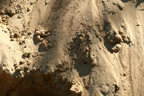 黄金の砂のビーチの自然の背景 — ストック写真