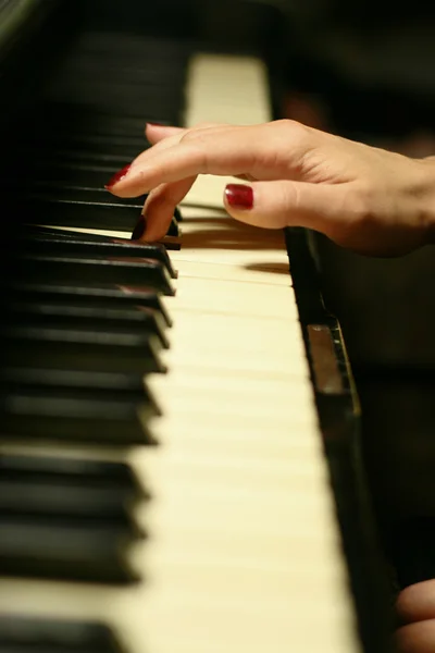 피아노 멜로디 — 스톡 사진